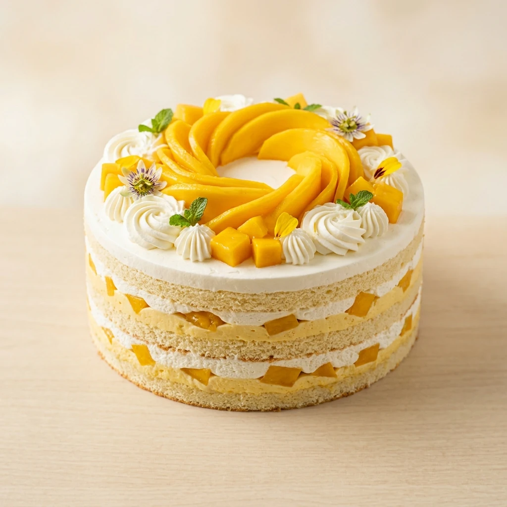 Fresh Mango Cream Cake in Islamabad
